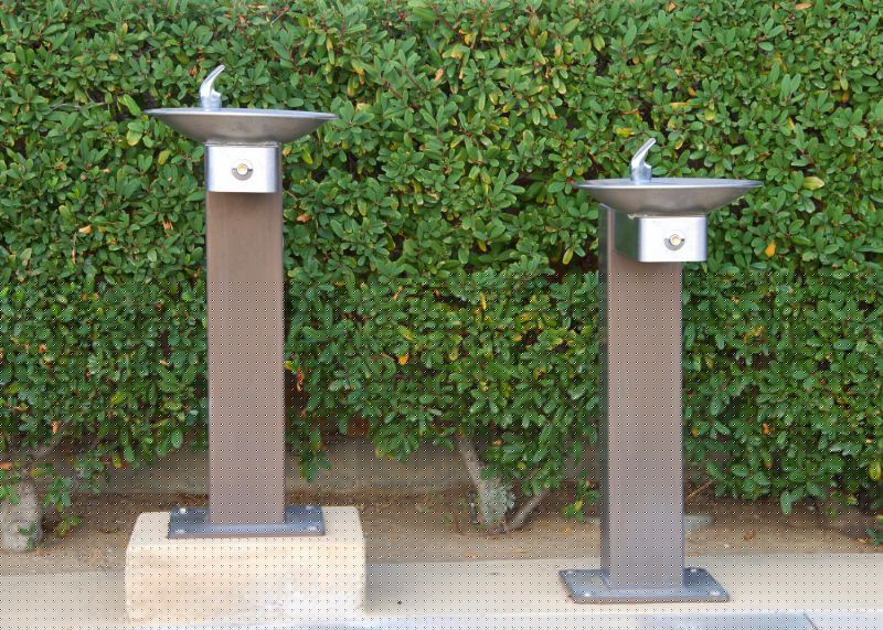 Garden Fountain Installation