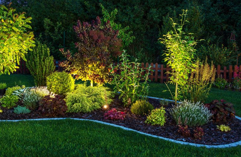 Nighttime Landscape Lighting
