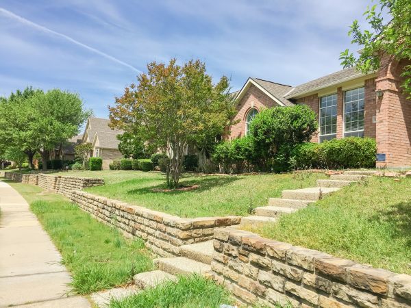Sloped Yard Landscaping in Citrus Heights
